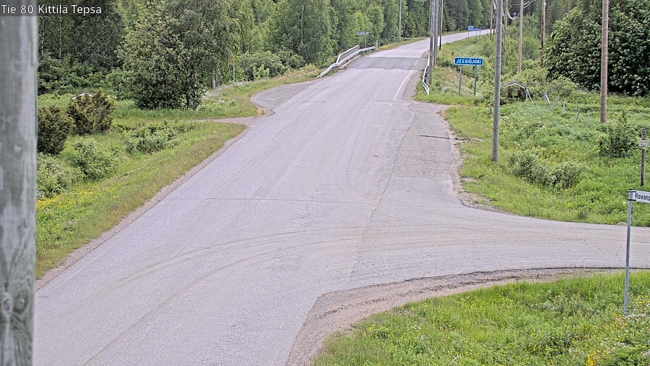 Kelikamerat Kuva Tie 80 Kittilä, Tepsa, Kittilä, Lappi