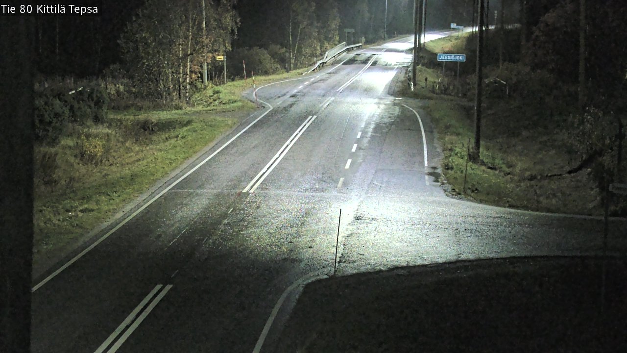 Kelikamerat Kuva Tie 80 Kittilä, Tepsa, Kittilä, Lappi