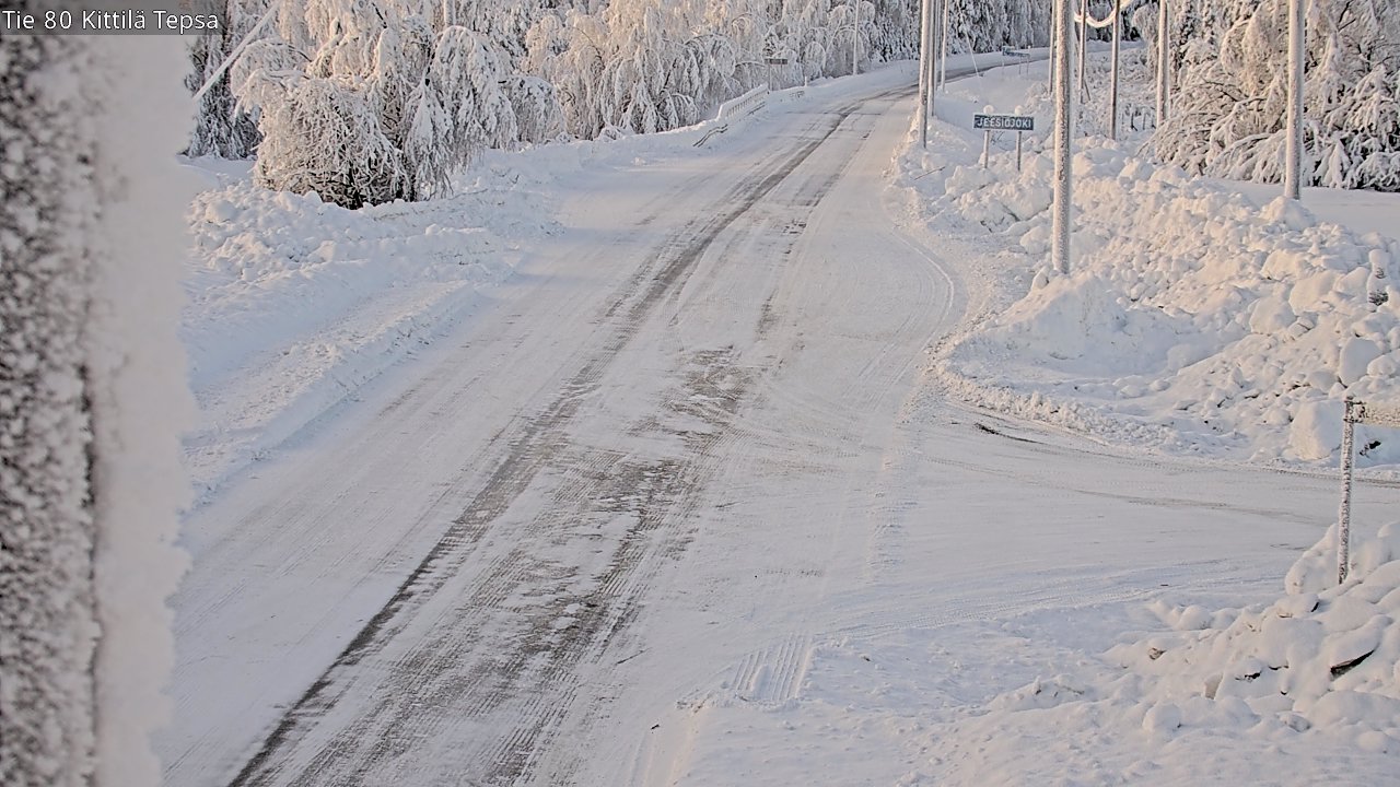 Kelikamerat Kuva Tie 80 Kittilä, Tepsa, Kittilä, Lappi