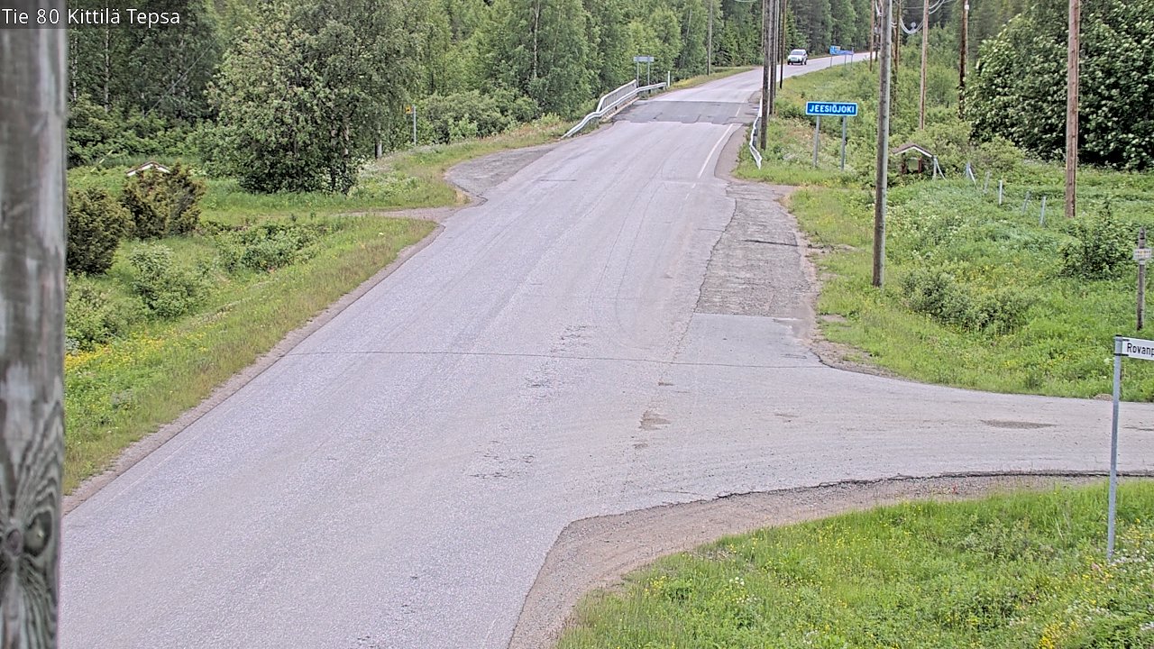 Kelikamerat Kuva Tie 80 Kittilä, Tepsa, Kittilä, Lappi