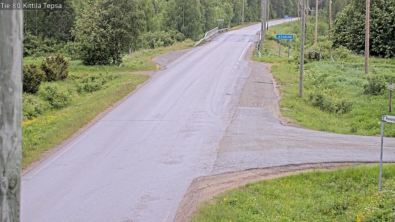 Kelikamerat Kuva Tie 80 Kittilä, Tepsa, Kittilä, Lappi