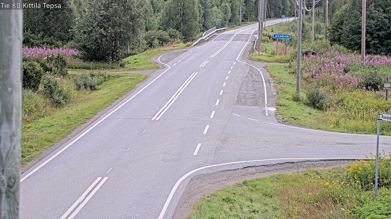 Kelikamerat Kuva Tie 80 Kittilä, Tepsa, Kittilä, Lappi