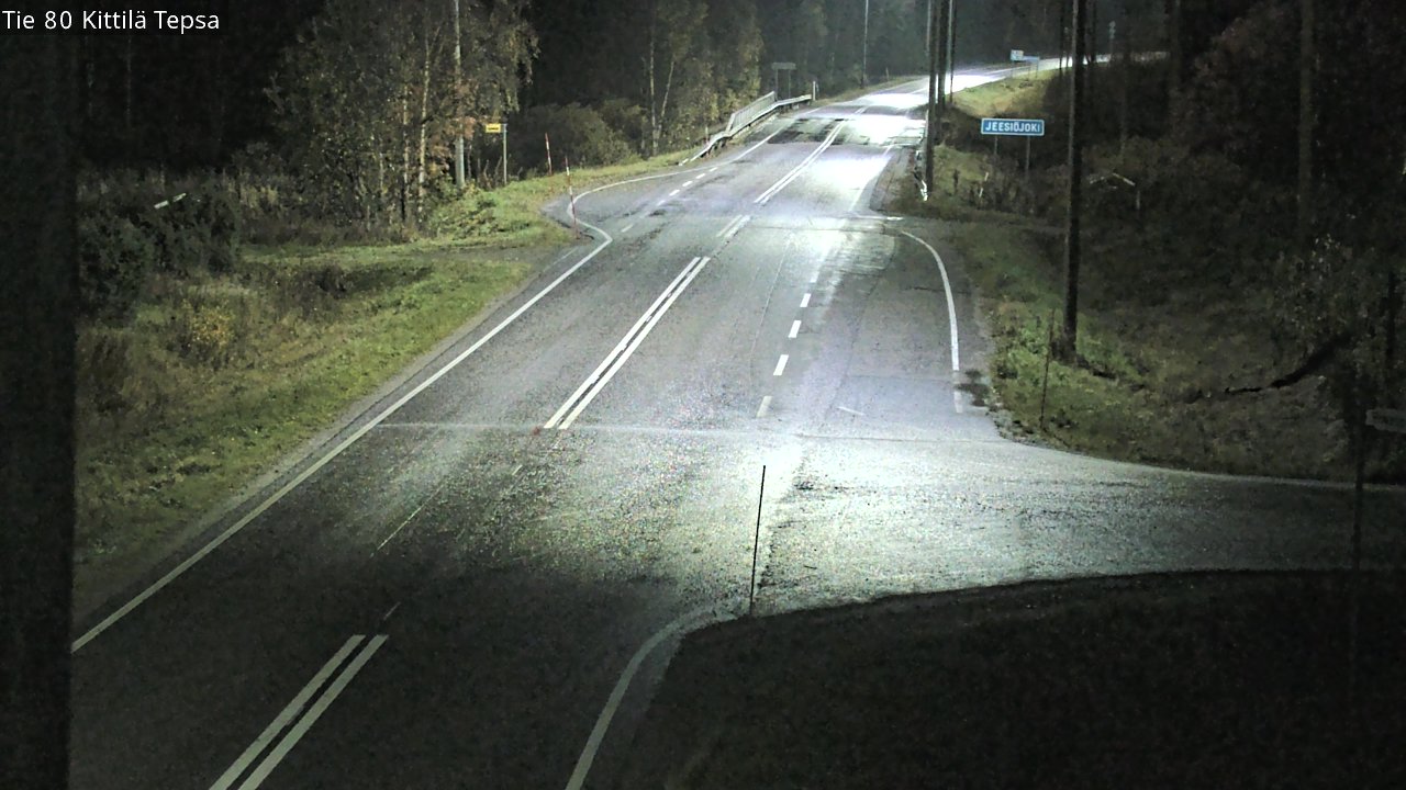 Kelikamerat Kuva Tie 80 Kittilä, Tepsa, Kittilä, Lappi