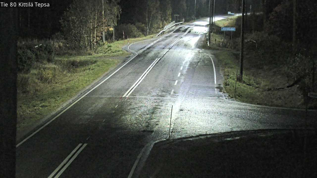 Kelikamerat Kuva Tie 80 Kittilä, Tepsa, Kittilä, Lappi