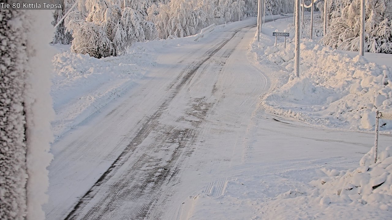 Kelikamerat Kuva Tie 80 Kittilä, Tepsa, Kittilä, Lappi
