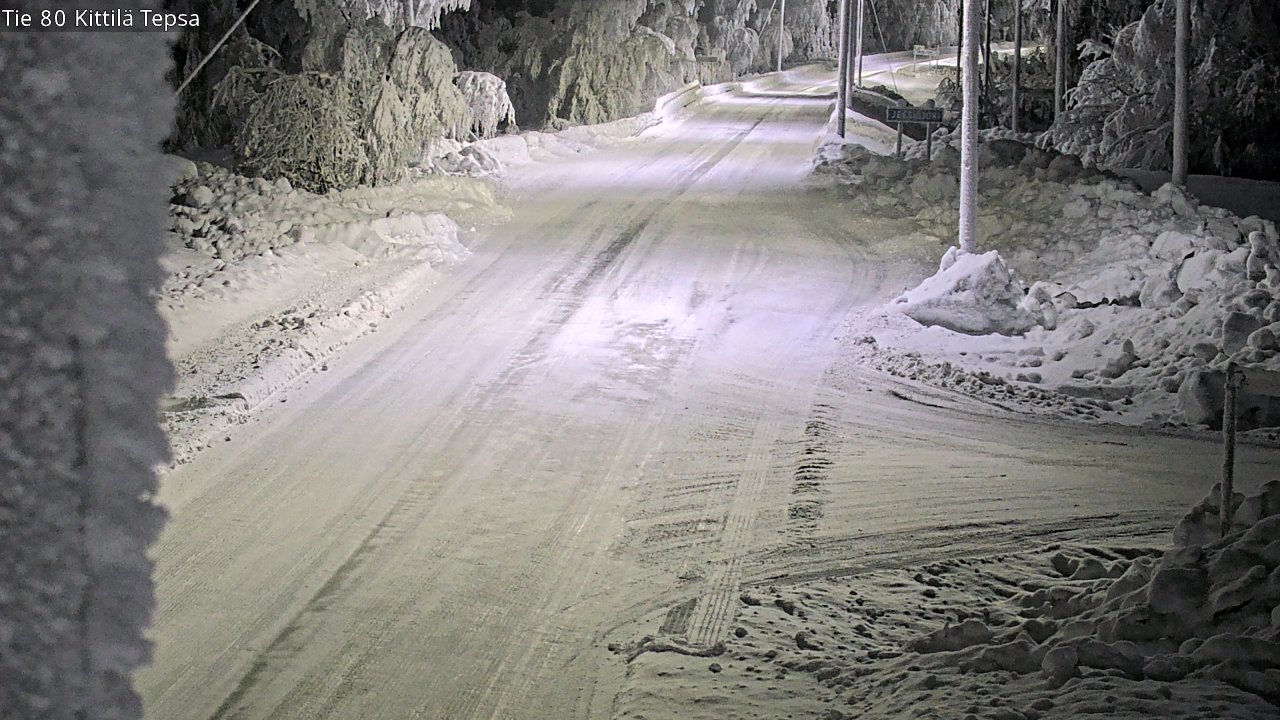 Kelikamerat Kuva Tie 80 Kittilä, Tepsa, Kittilä, Lappi