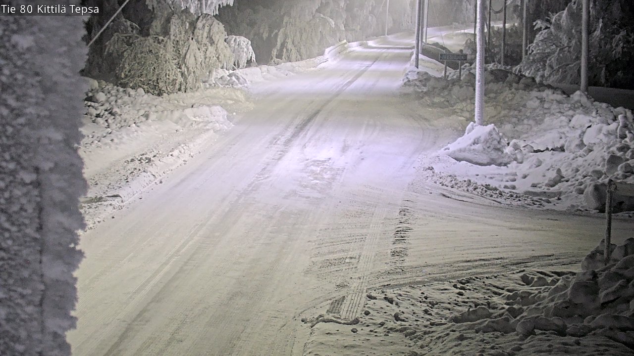 Kelikamerat Kuva Tie 80 Kittilä, Tepsa, Kittilä, Lappi