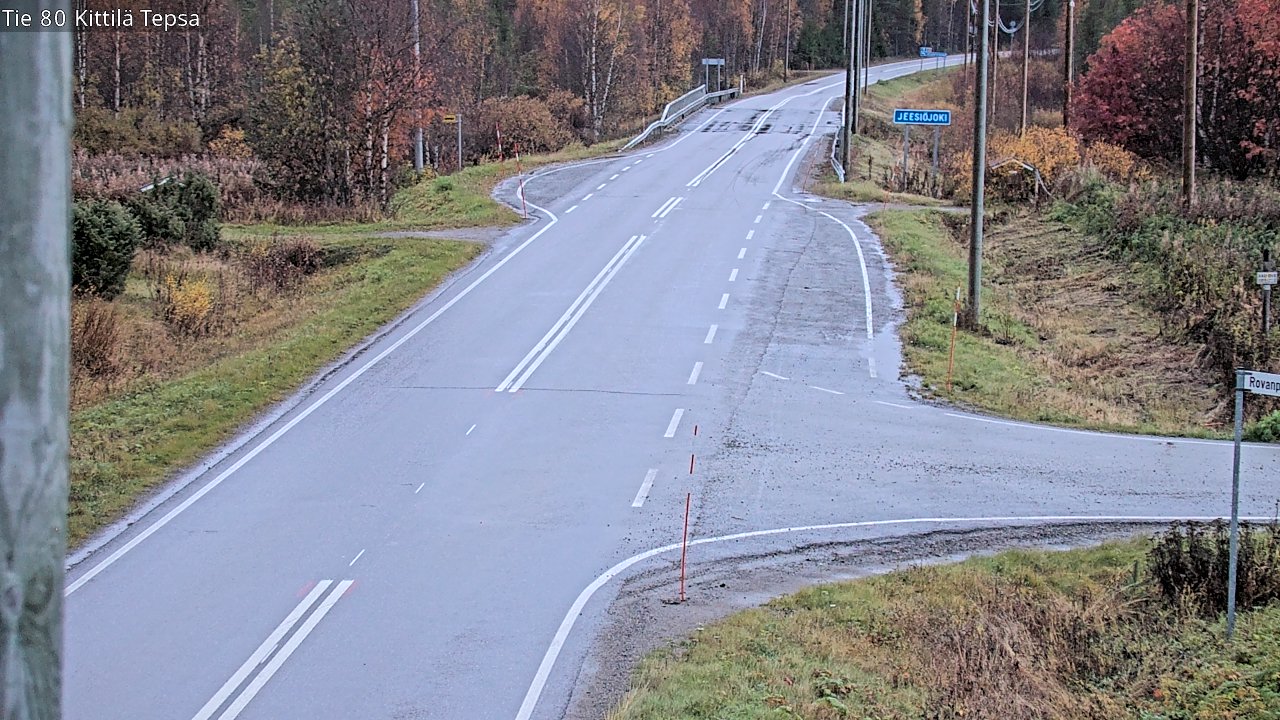 Kelikamerat Kuva Tie 80 Kittilä, Tepsa, Kittilä, Lappi