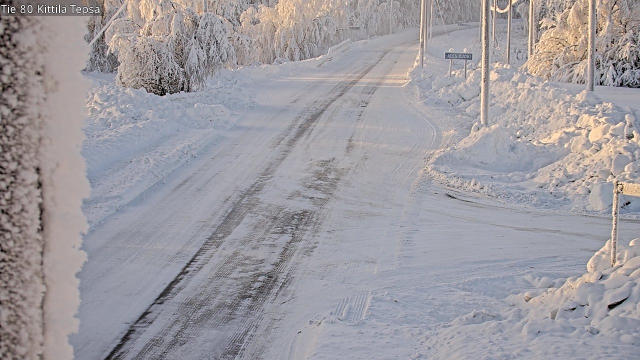 Kelikamerat Kuva Tie 80 Kittilä, Tepsa, Kittilä, Lappi