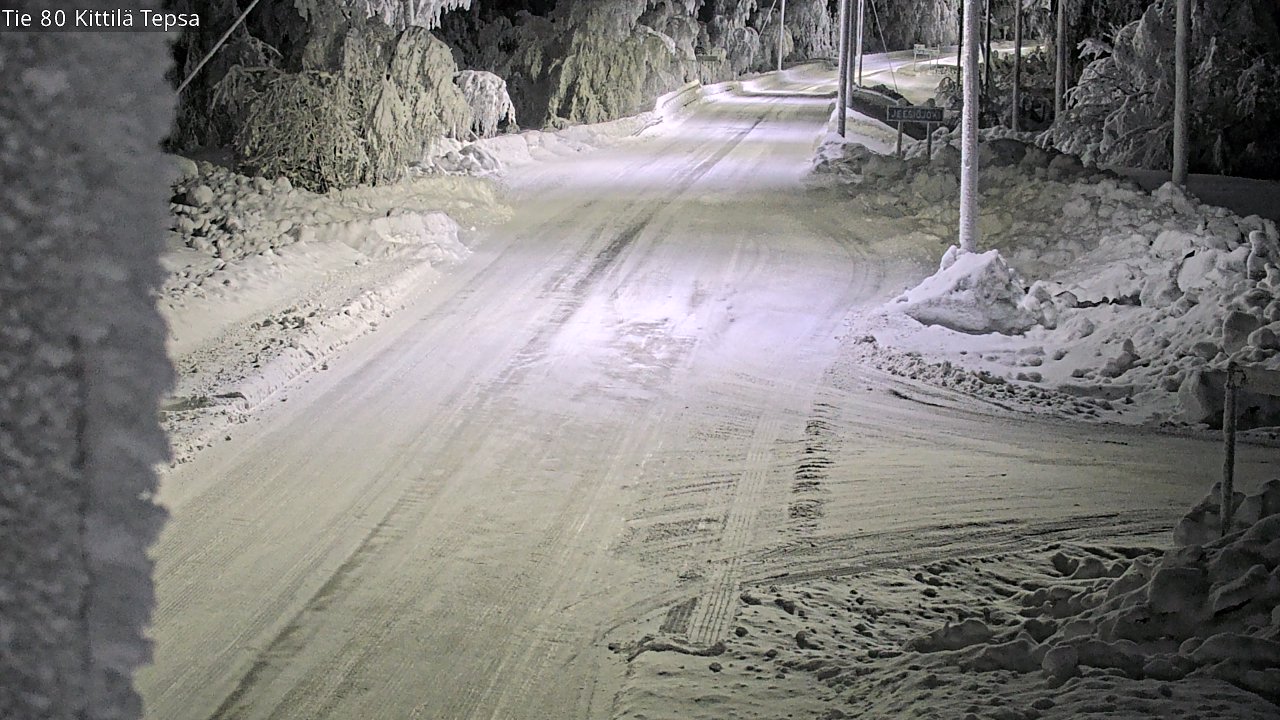 Kelikamerat Kuva Tie 80 Kittilä, Tepsa, Kittilä, Lappi