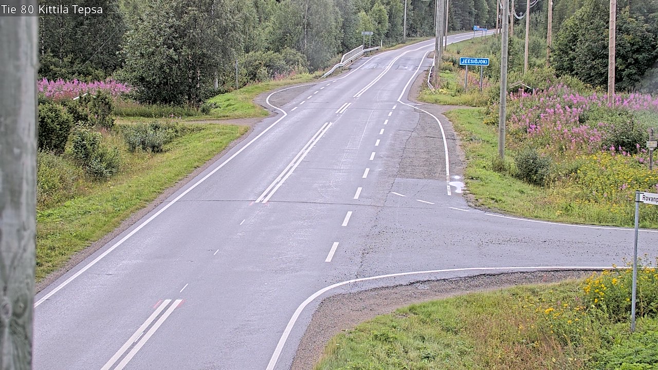 Kelikamerat Kuva Tie 80 Kittilä, Tepsa, Kittilä, Lappi