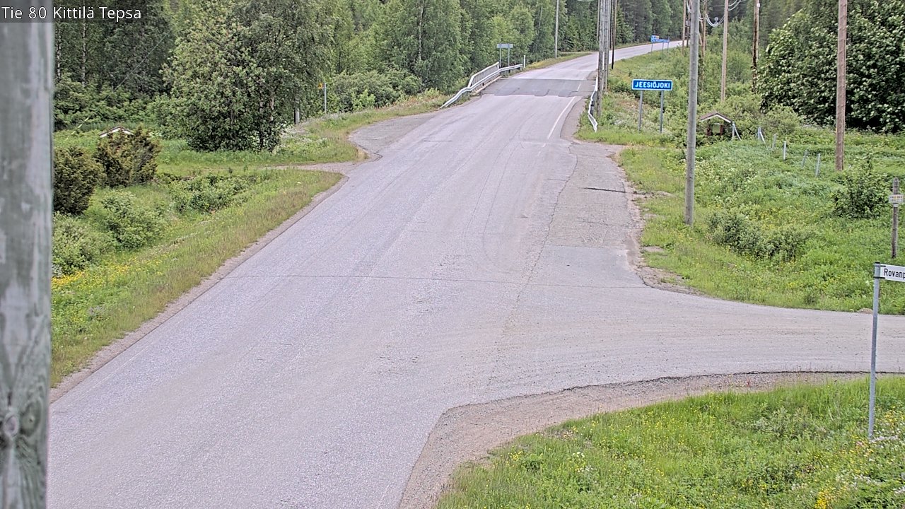 Kelikamerat Kuva Tie 80 Kittilä, Tepsa, Kittilä, Lappi