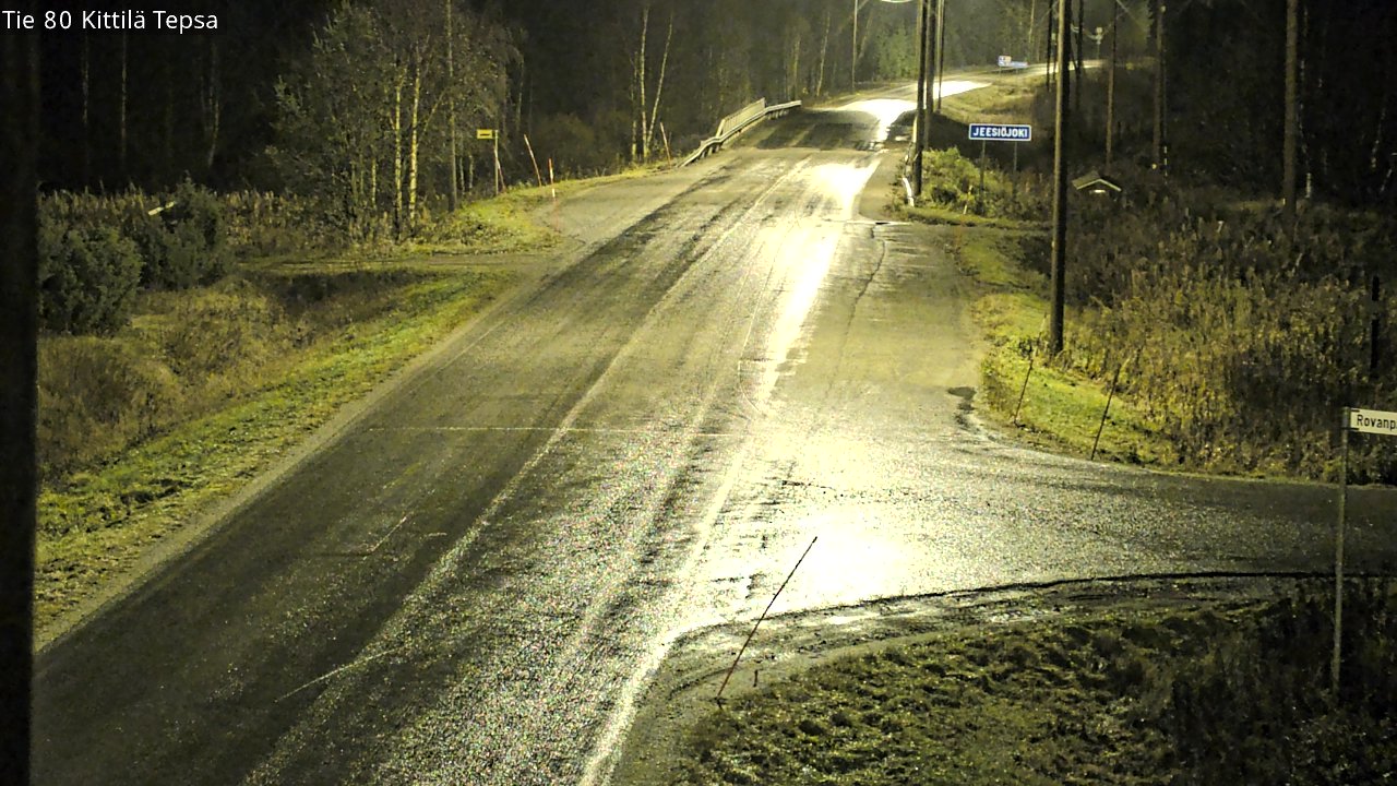 Kelikamerat Kuva Tie 80 Kittilä, Tepsa, Kittilä, Lappi