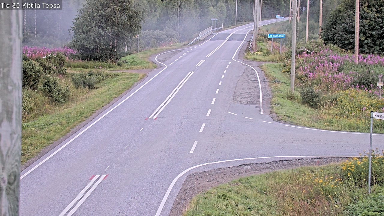Kelikamerat Kuva Tie 80 Kittilä, Tepsa, Kittilä, Lappi
