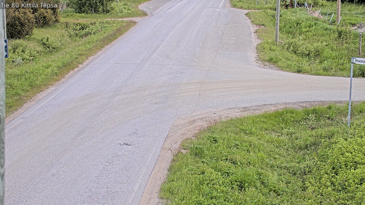 Kelikamerat Kuva Tie 80 Kittilä, Tepsa, Kittilä, Lappi