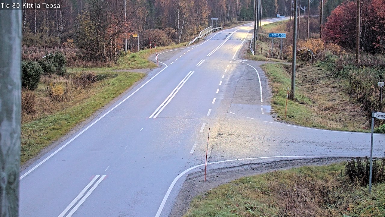 Kelikamerat Kuva Tie 80 Kittilä, Tepsa, Kittilä, Lappi