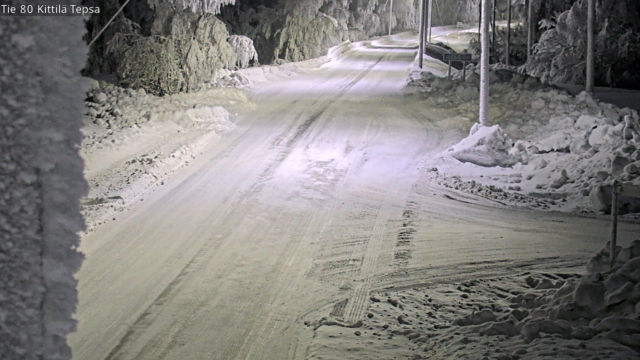 Kelikamerat Kuva Tie 80 Kittilä, Tepsa, Kittilä, Lappi