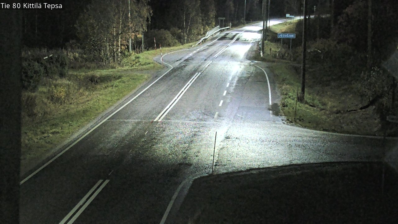 Kelikamerat Kuva Tie 80 Kittilä, Tepsa, Kittilä, Lappi