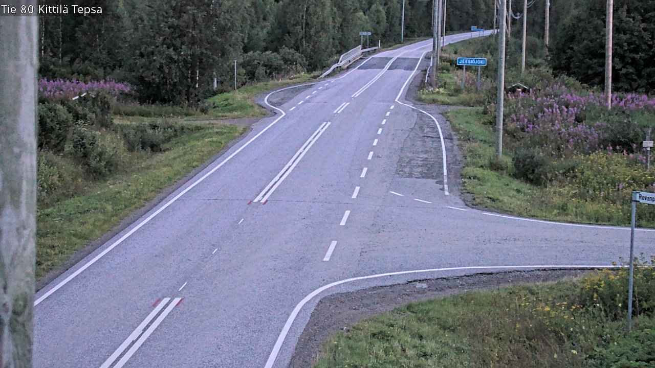 Kelikamerat Kuva Tie 80 Kittilä, Tepsa, Kittilä, Lappi