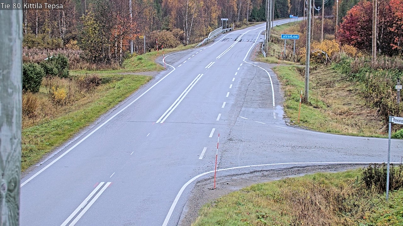Kelikamerat Kuva Tie 80 Kittilä, Tepsa, Kittilä, Lappi