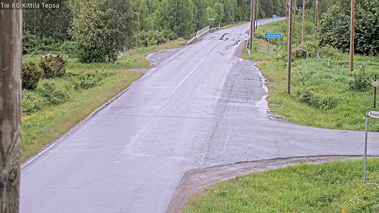 Kelikamerat Kuva Tie 80 Kittilä, Tepsa, Kittilä, Lappi
