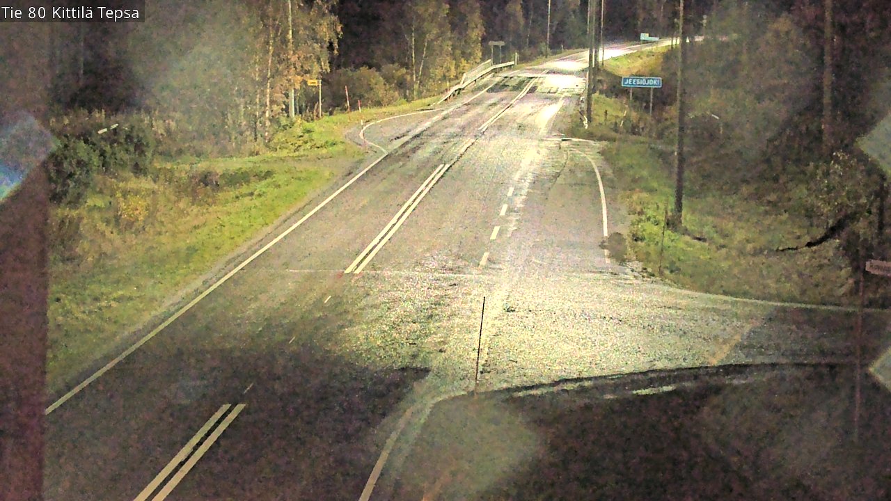 Kelikamerat Kuva Tie 80 Kittilä, Tepsa, Kittilä, Lappi
