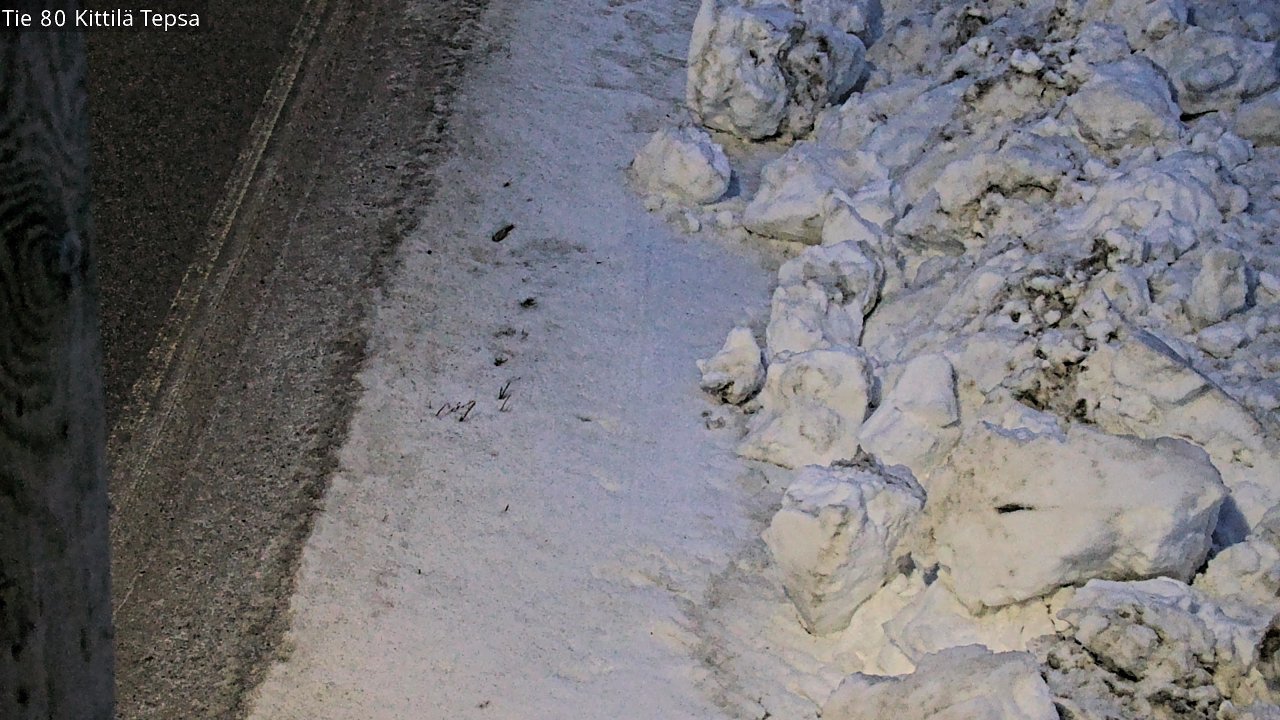 Kelikamerat Kuva Tie 80 Kittilä, Tepsa, Kittilä, Lappi