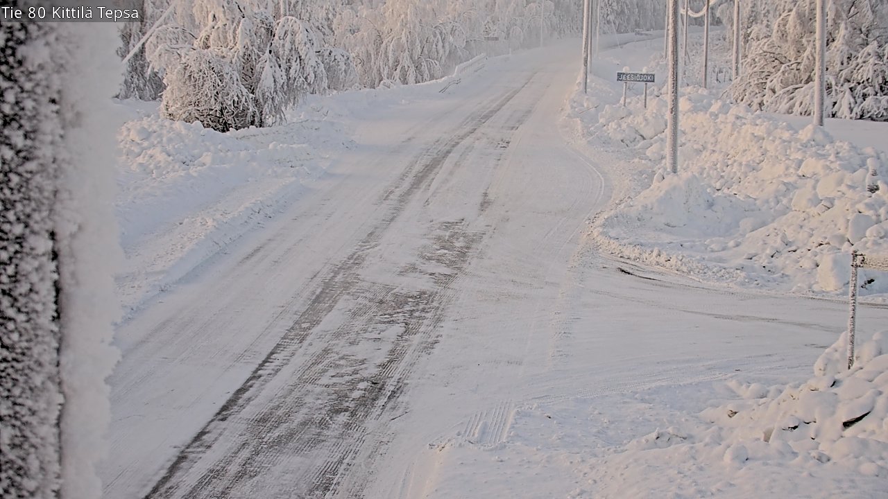 Kelikamerat Kuva Tie 80 Kittilä, Tepsa, Kittilä, Lappi