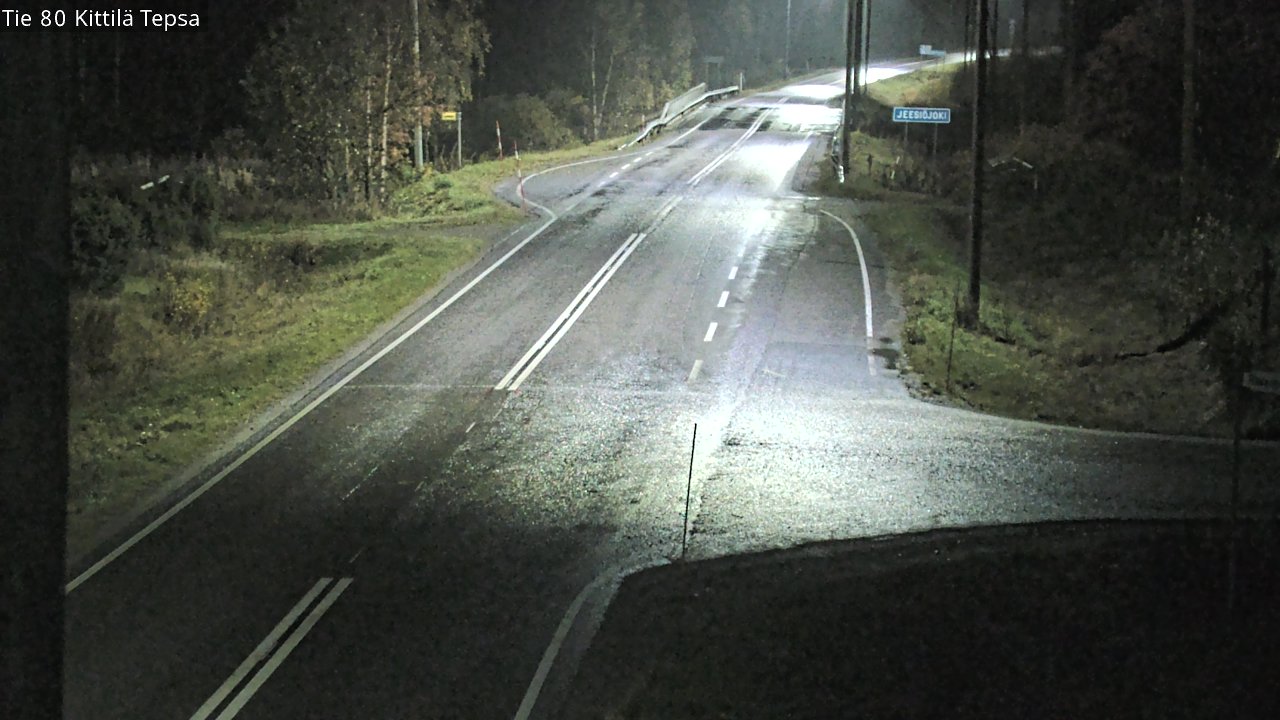 Kelikamerat Kuva Tie 80 Kittilä, Tepsa, Kittilä, Lappi