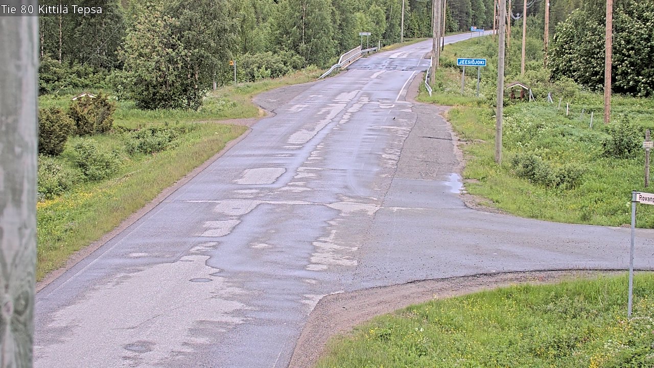 Kelikamerat Kuva Tie 80 Kittilä, Tepsa, Kittilä, Lappi