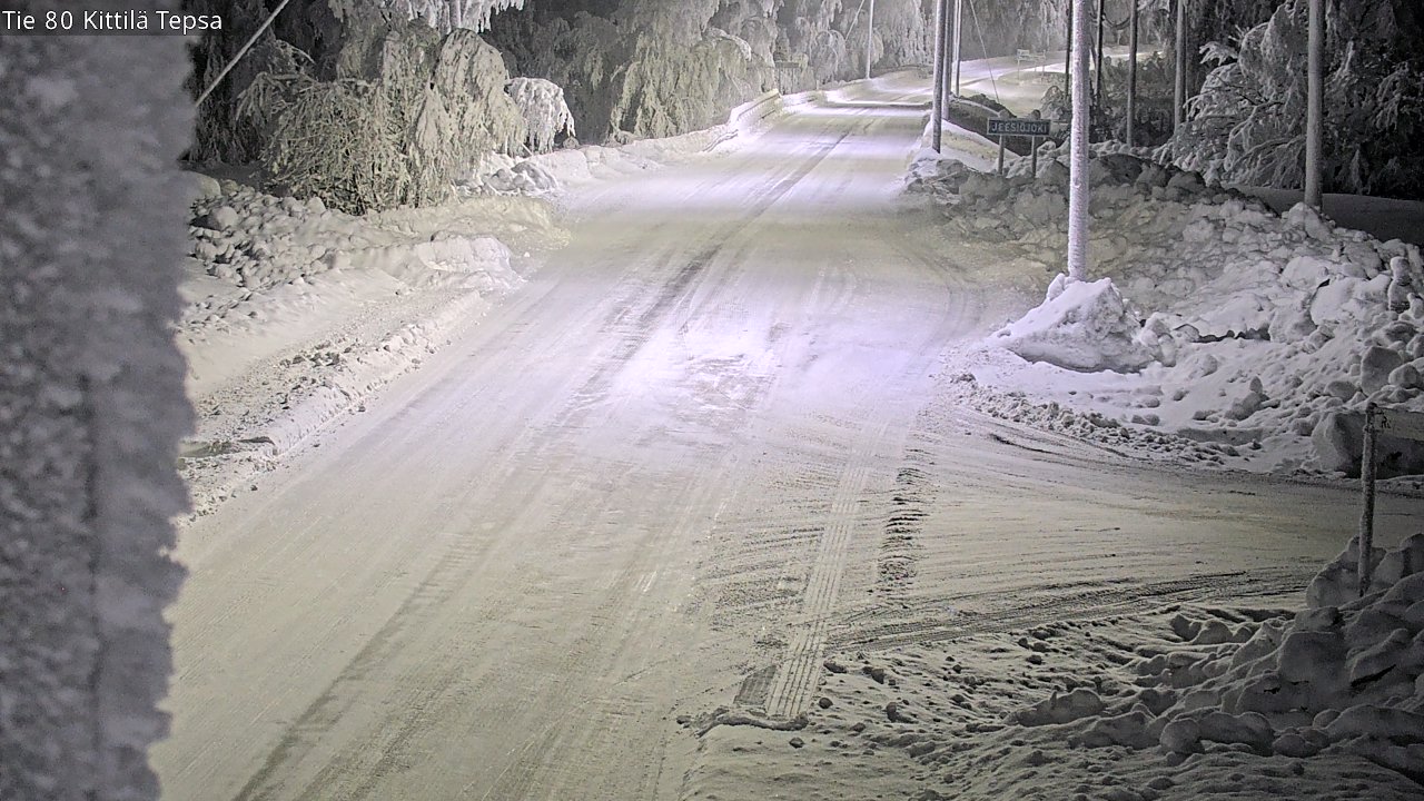 Kelikamerat Kuva Tie 80 Kittilä, Tepsa, Kittilä, Lappi