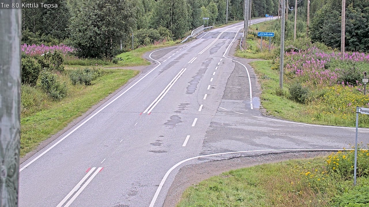 Kelikamerat Kuva Tie 80 Kittilä, Tepsa, Kittilä, Lappi