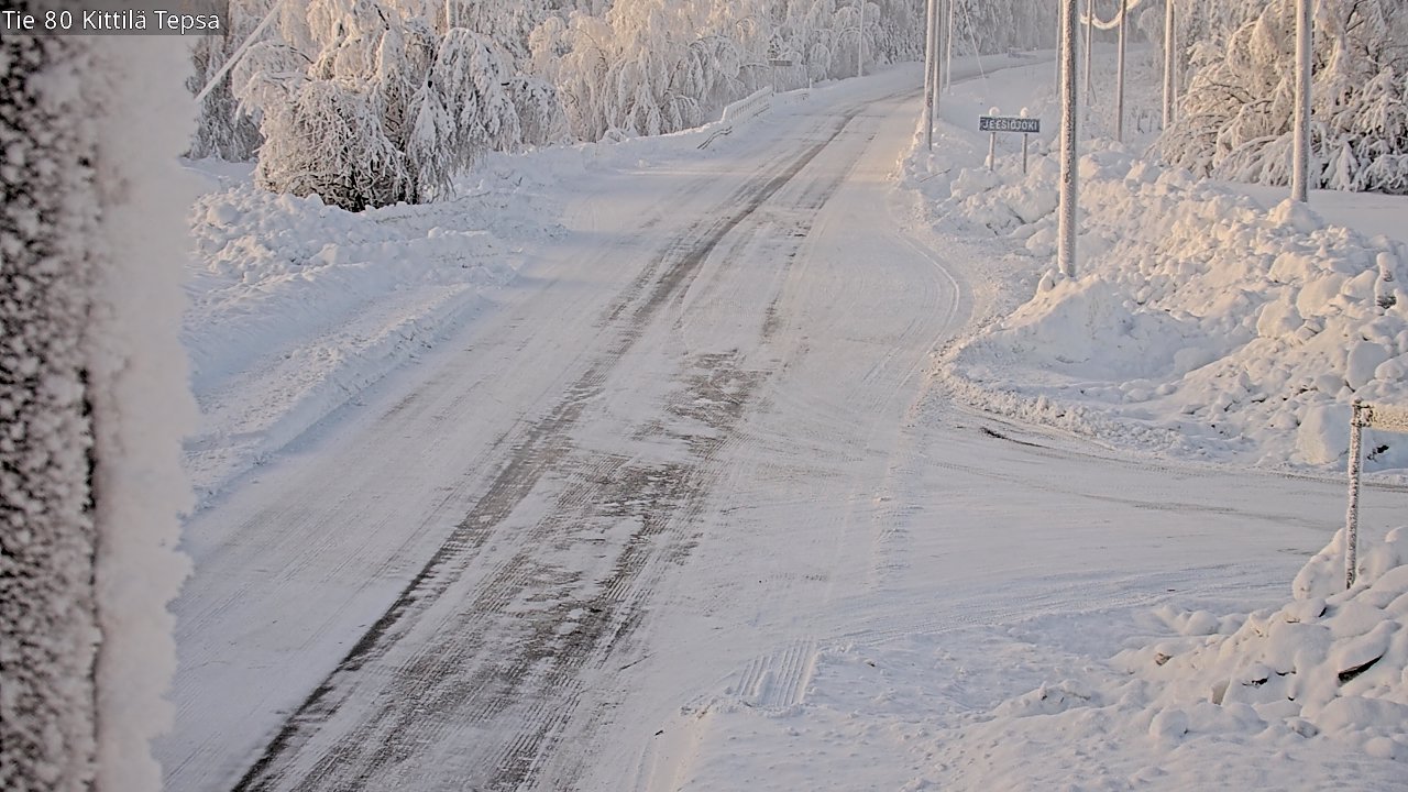 Kelikamerat Kuva Tie 80 Kittilä, Tepsa, Kittilä, Lappi