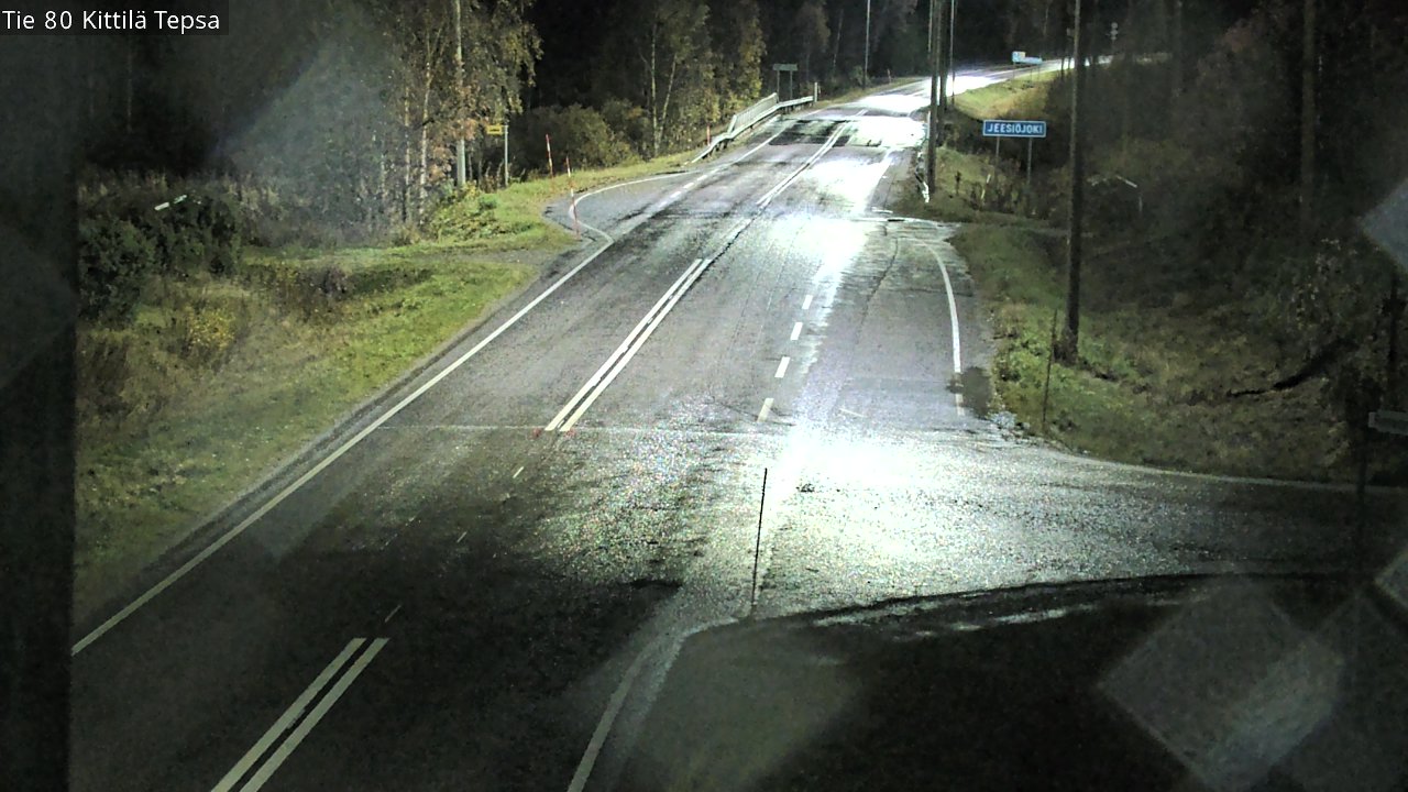 Kelikamerat Kuva Tie 80 Kittilä, Tepsa, Kittilä, Lappi