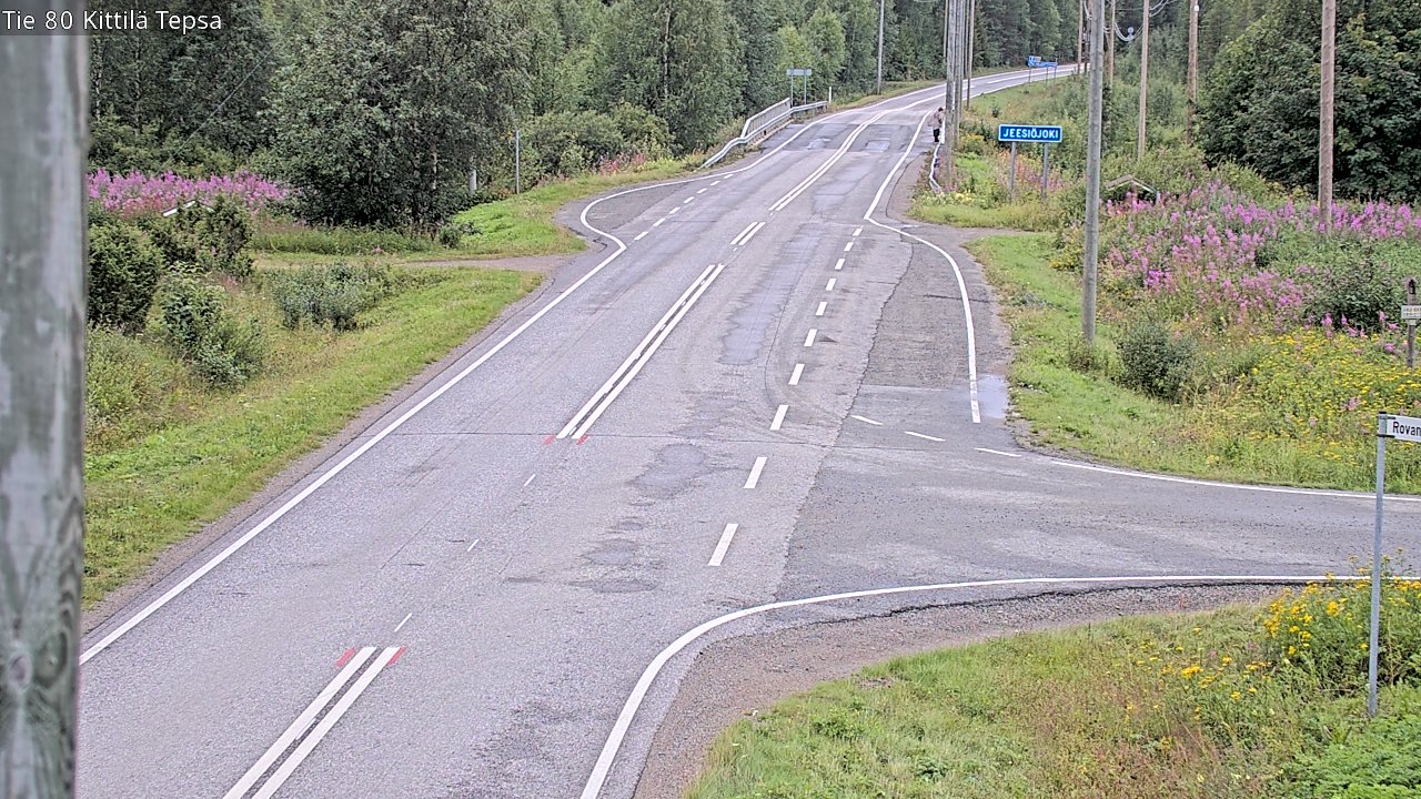 Kelikamerat Kuva Tie 80 Kittilä, Tepsa, Kittilä, Lappi