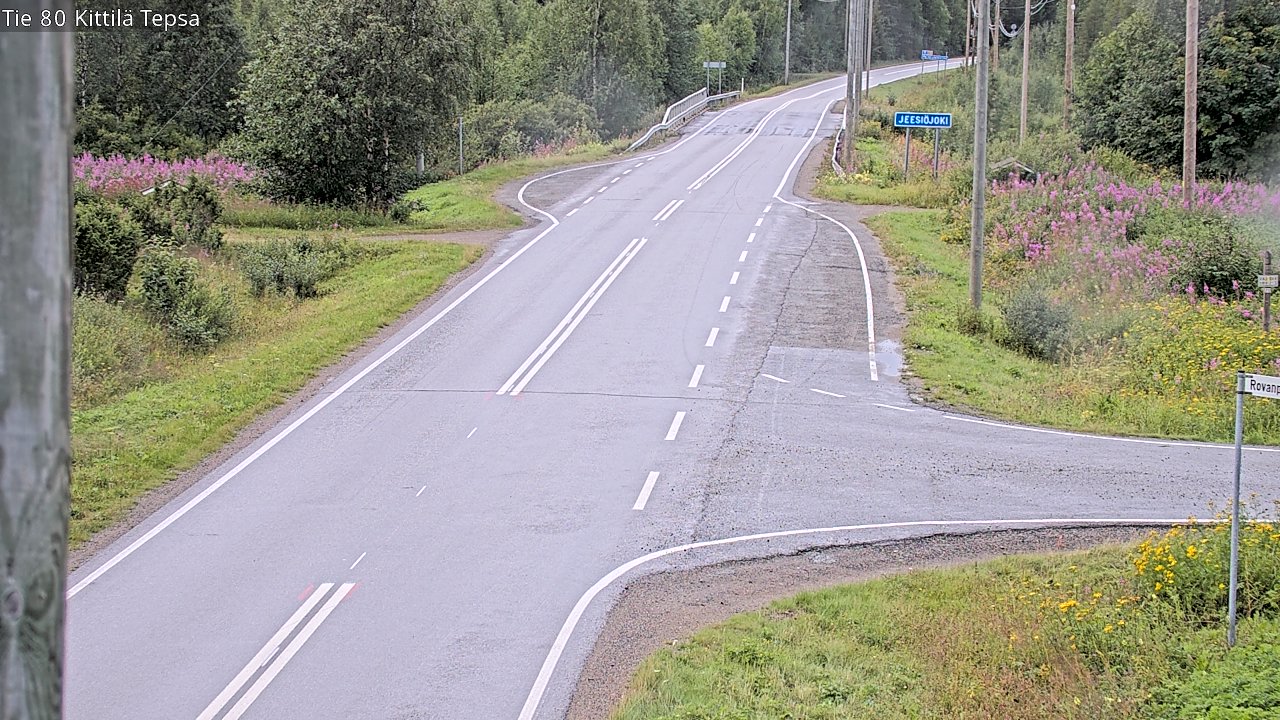 Kelikamerat Kuva Tie 80 Kittilä, Tepsa, Kittilä, Lappi