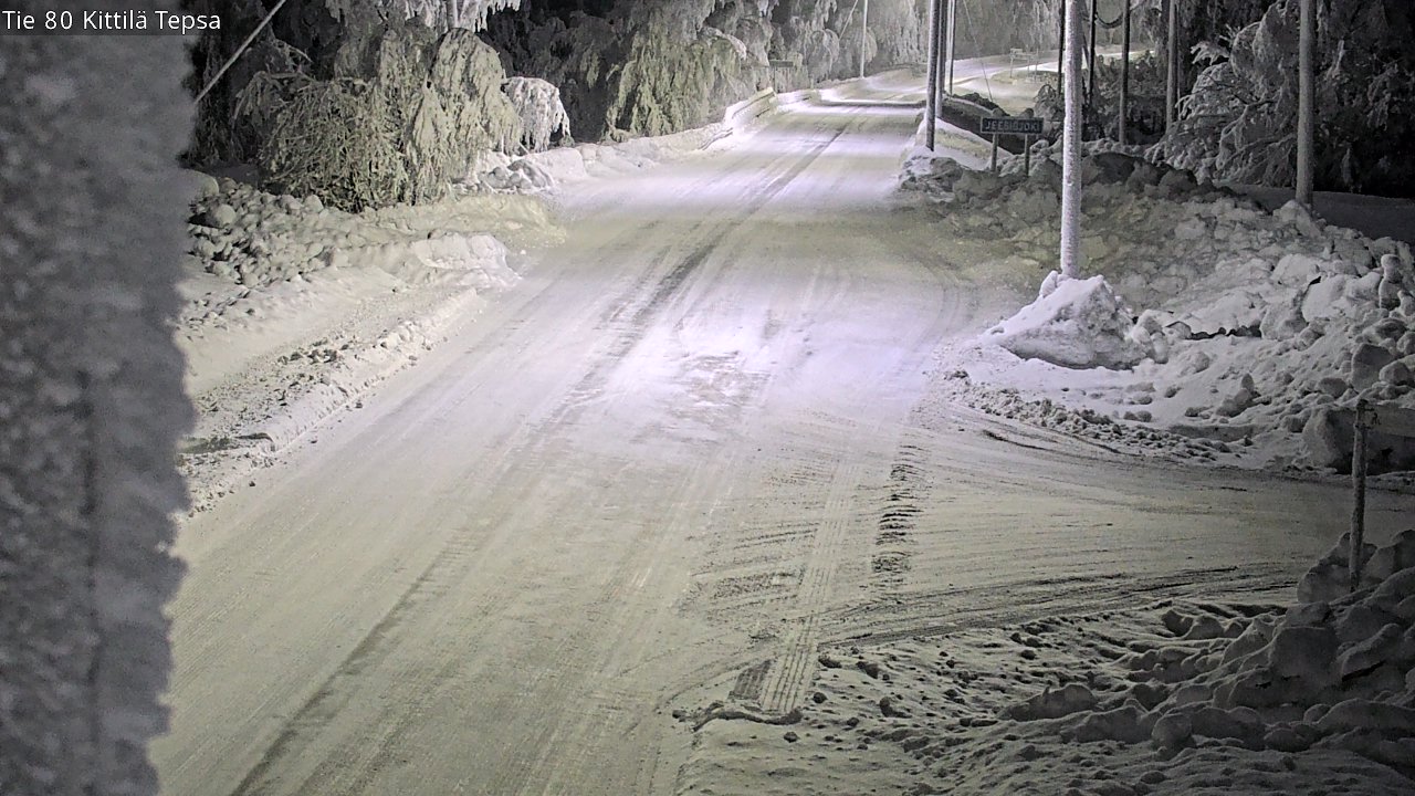 Kelikamerat Kuva Tie 80 Kittilä, Tepsa, Kittilä, Lappi