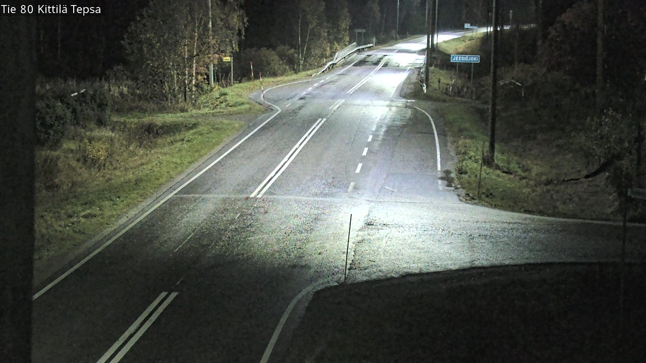 Kelikamerat Kuva Tie 80 Kittilä, Tepsa, Kittilä, Lappi