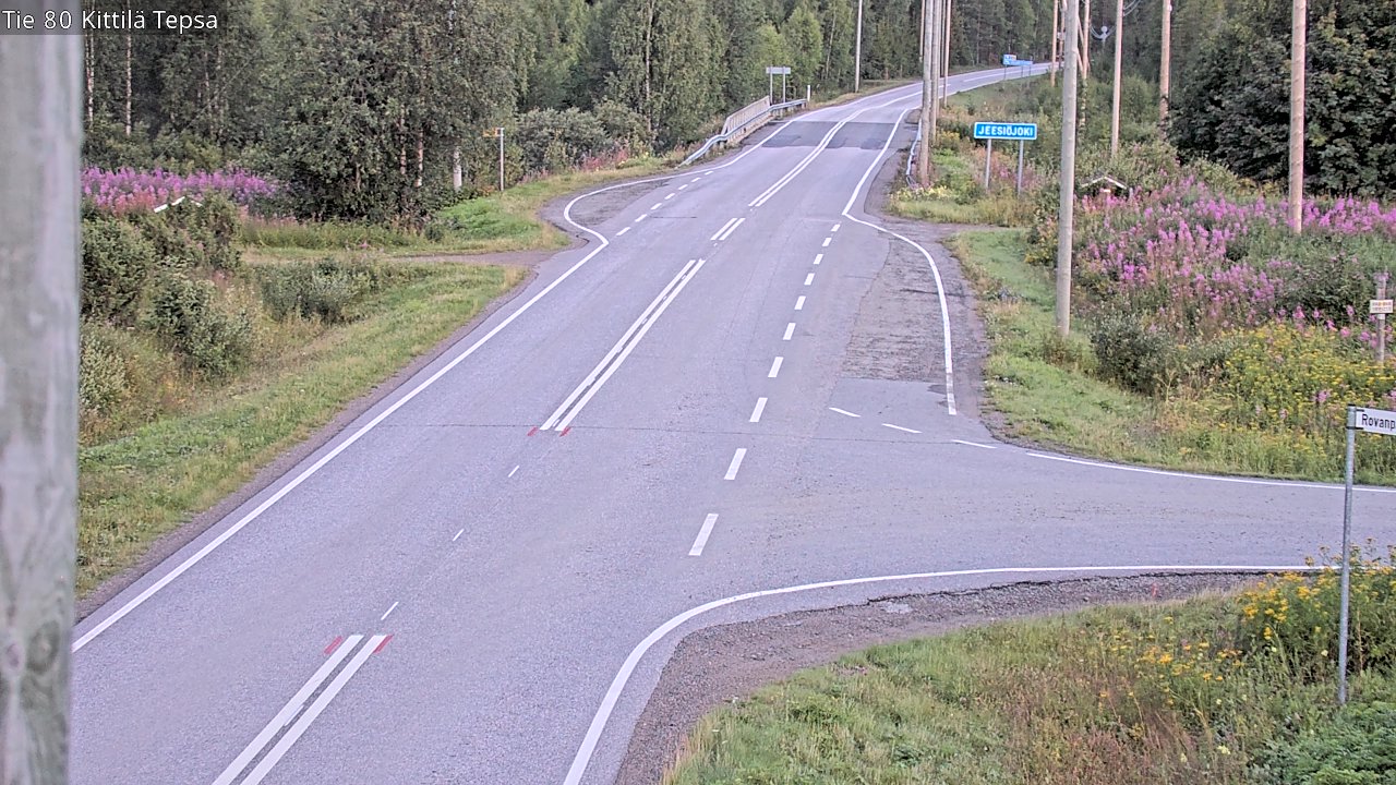 Kelikamerat Kuva Tie 80 Kittilä, Tepsa, Kittilä, Lappi