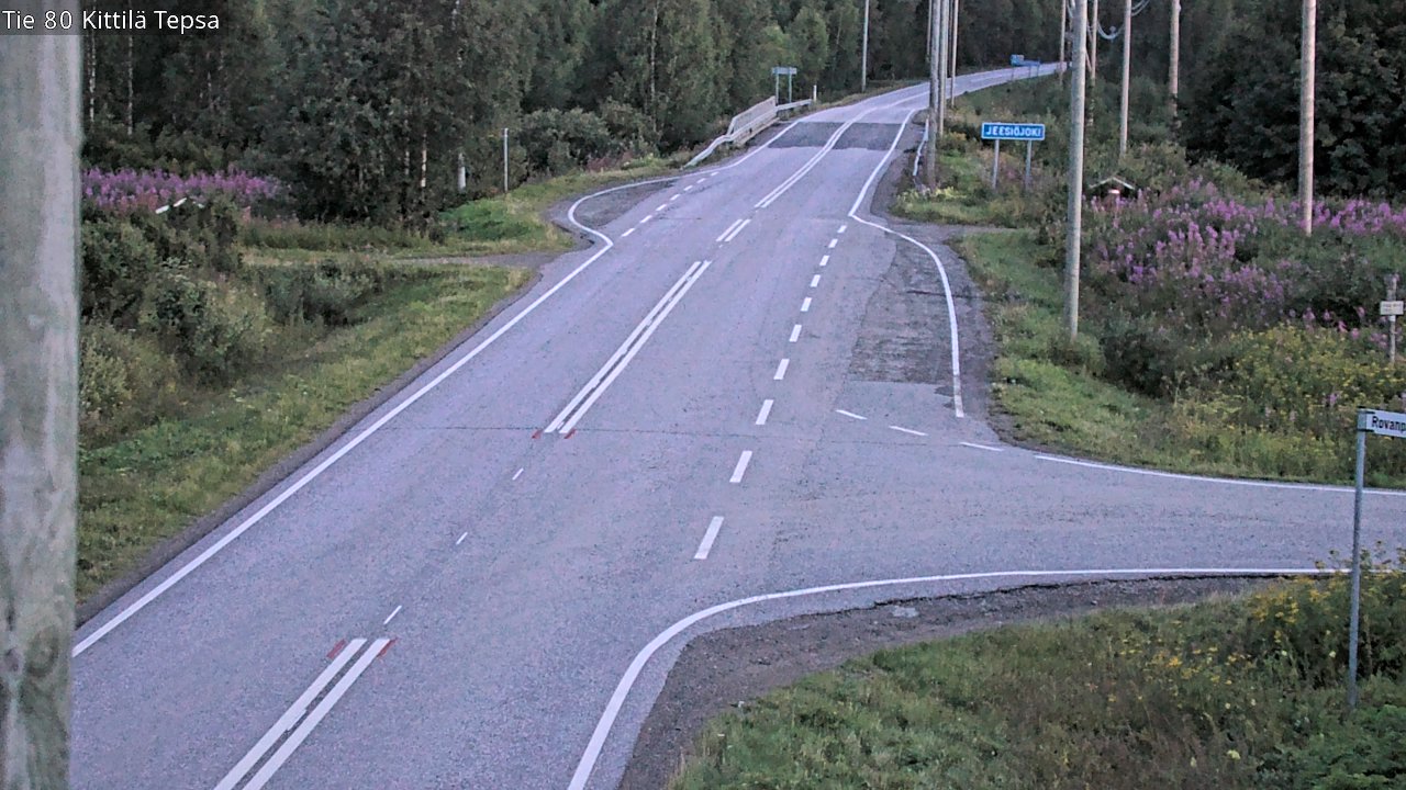 Kelikamerat Kuva Tie 80 Kittilä, Tepsa, Kittilä, Lappi