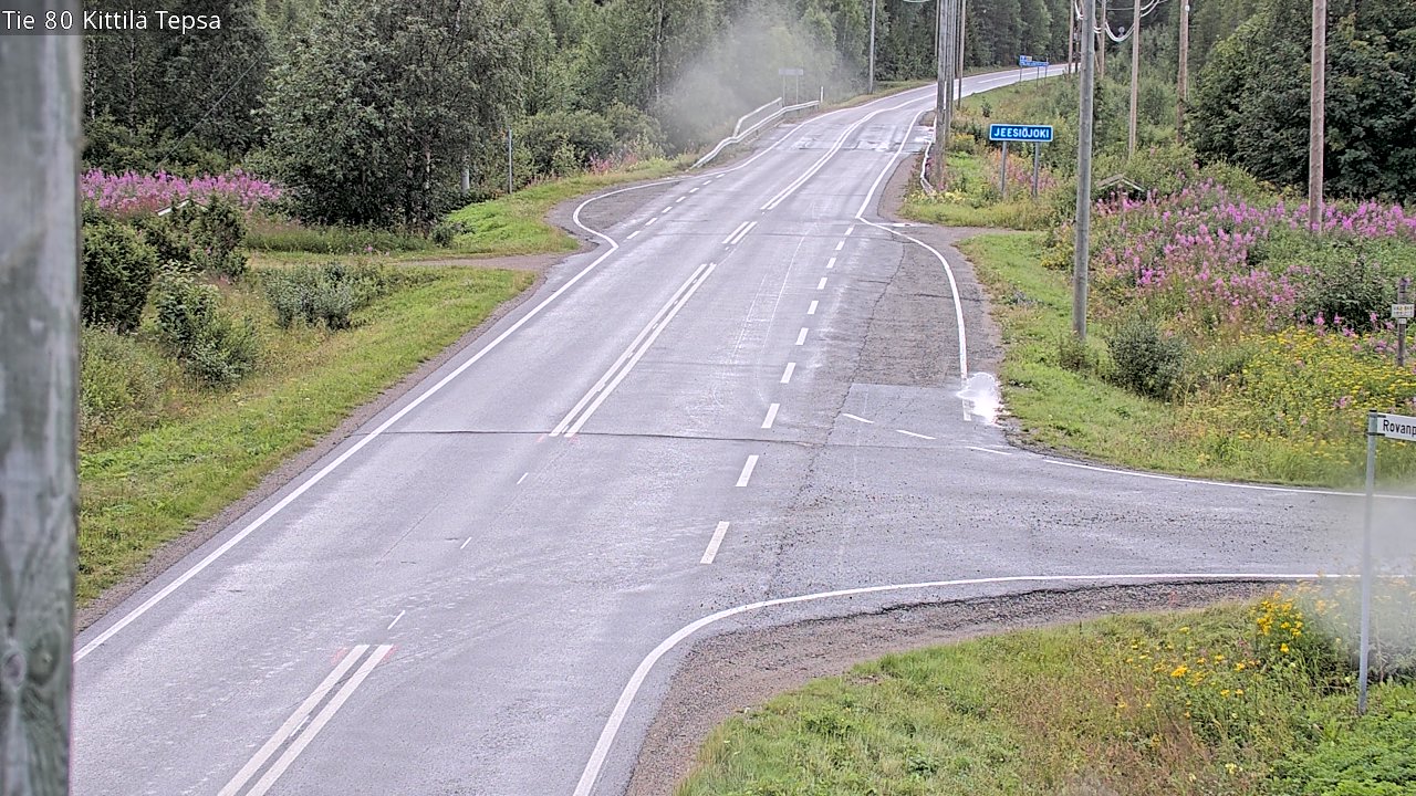 Kelikamerat Kuva Tie 80 Kittilä, Tepsa, Kittilä, Lappi