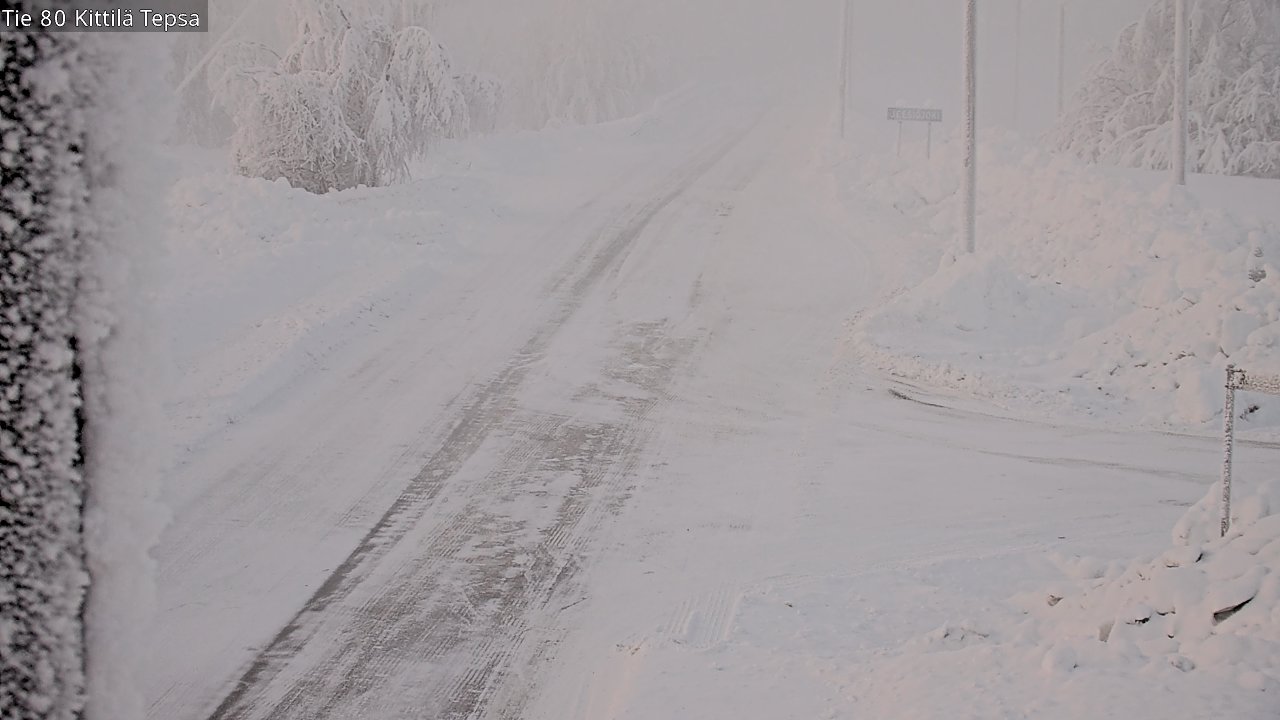 Kelikamerat Kuva Tie 80 Kittilä, Tepsa, Kittilä, Lappi