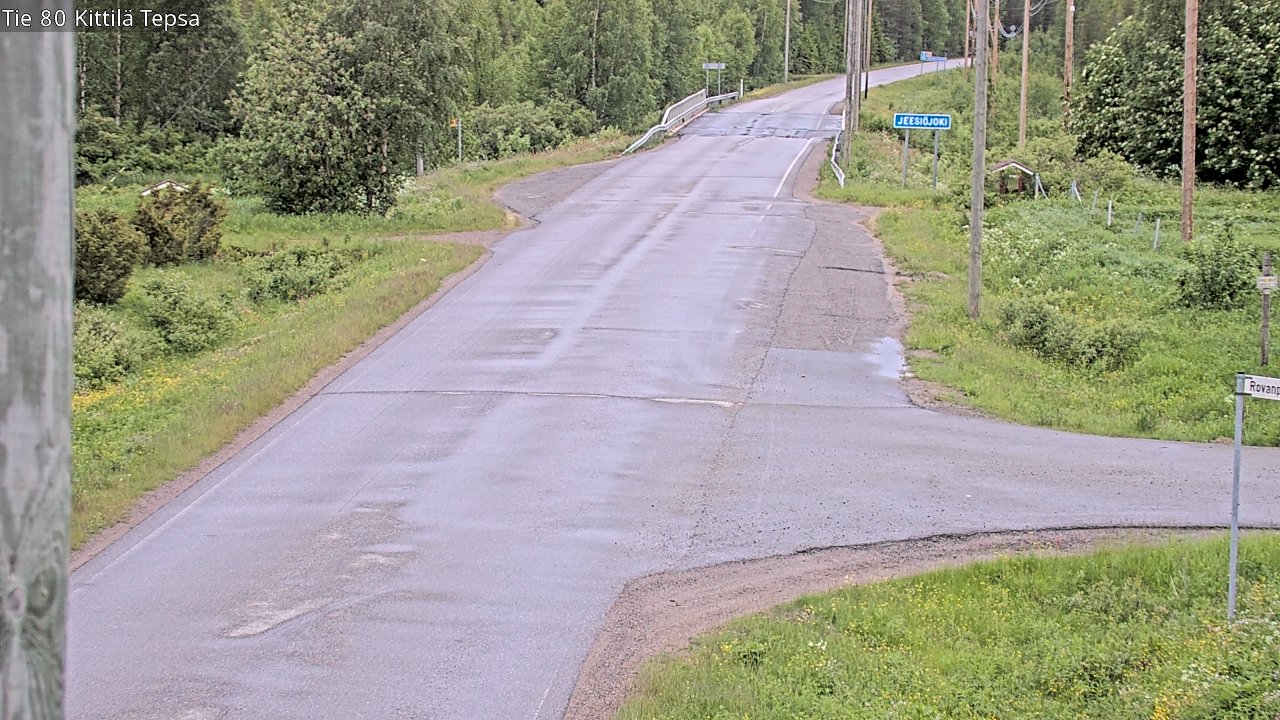 Kelikamerat Kuva Tie 80 Kittilä, Tepsa, Kittilä, Lappi