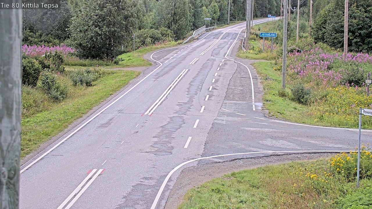 Kelikamerat Kuva Tie 80 Kittilä, Tepsa, Kittilä, Lappi