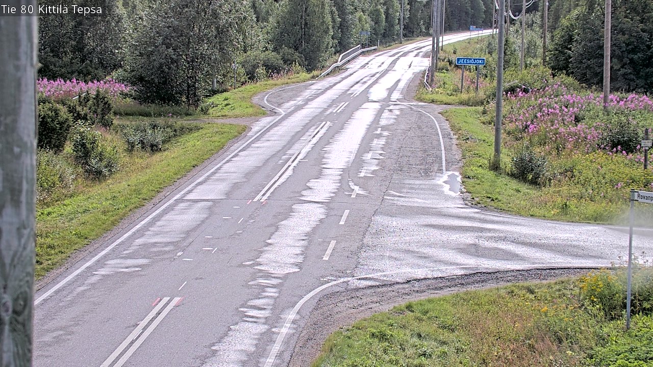 Kelikamerat Kuva Tie 80 Kittilä, Tepsa, Kittilä, Lappi