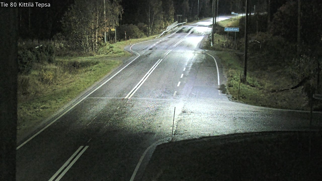 Kelikamerat Kuva Tie 80 Kittilä, Tepsa, Kittilä, Lappi