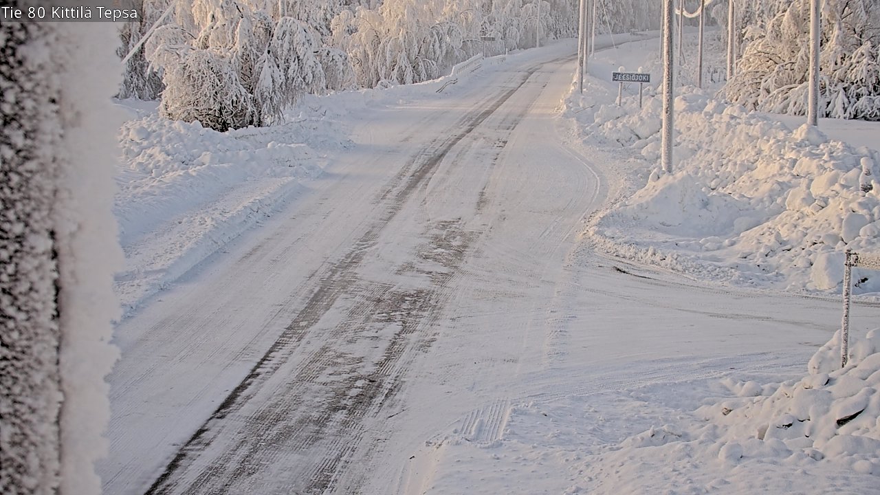 Kelikamerat Kuva Tie 80 Kittilä, Tepsa, Kittilä, Lappi