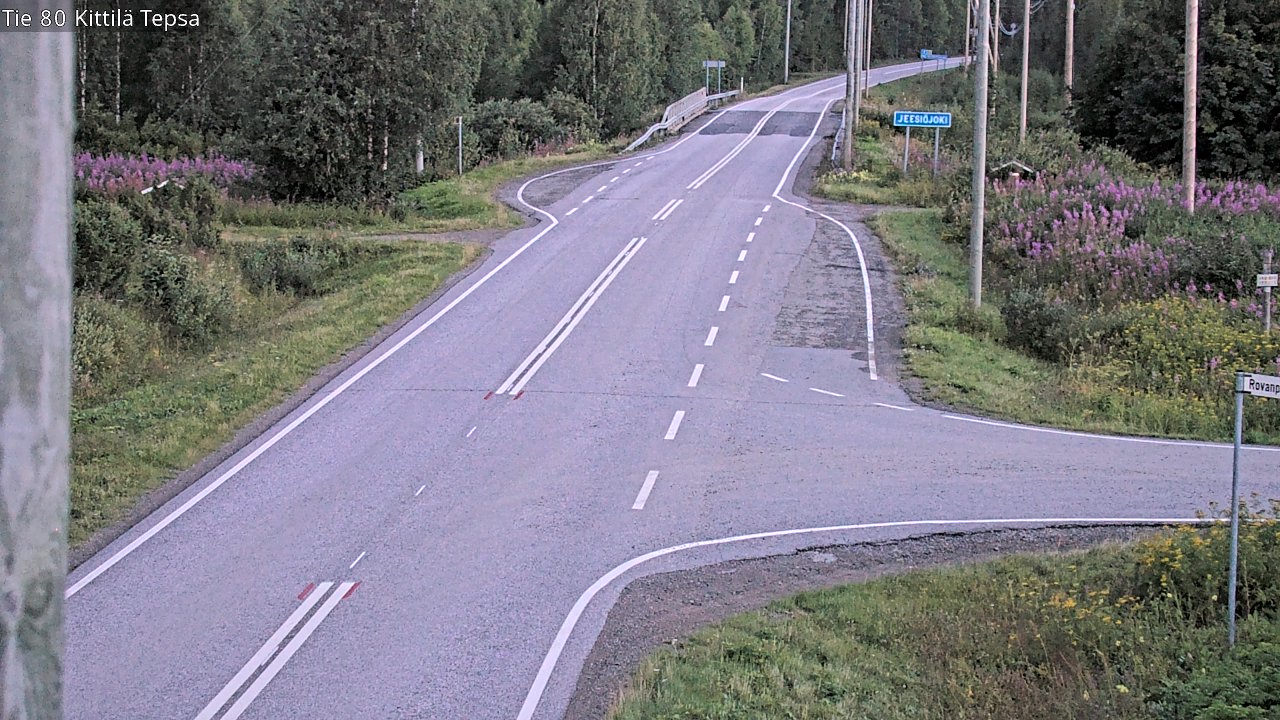 Kelikamerat Kuva Tie 80 Kittilä, Tepsa, Kittilä, Lappi