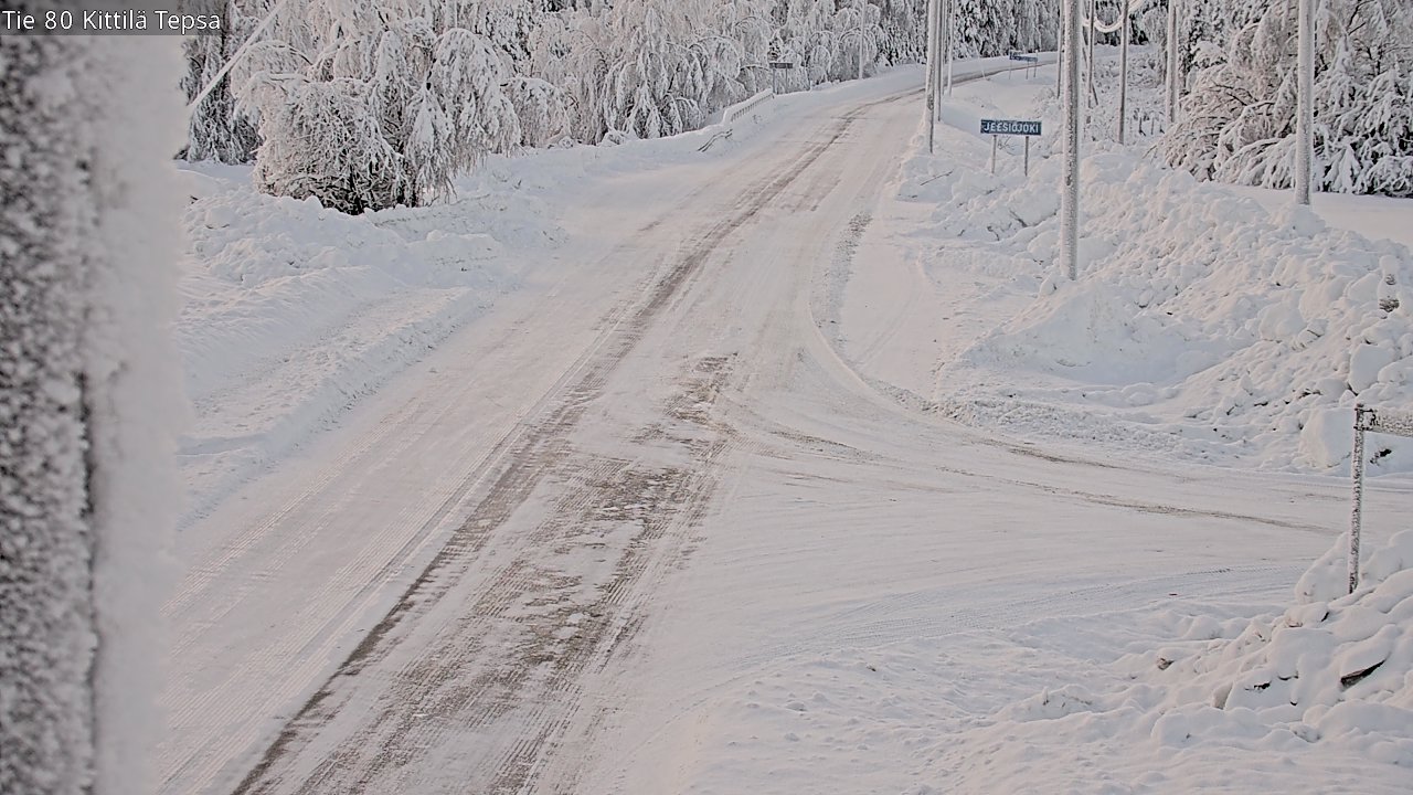 Kelikamerat Kuva Tie 80 Kittilä, Tepsa, Kittilä, Lappi