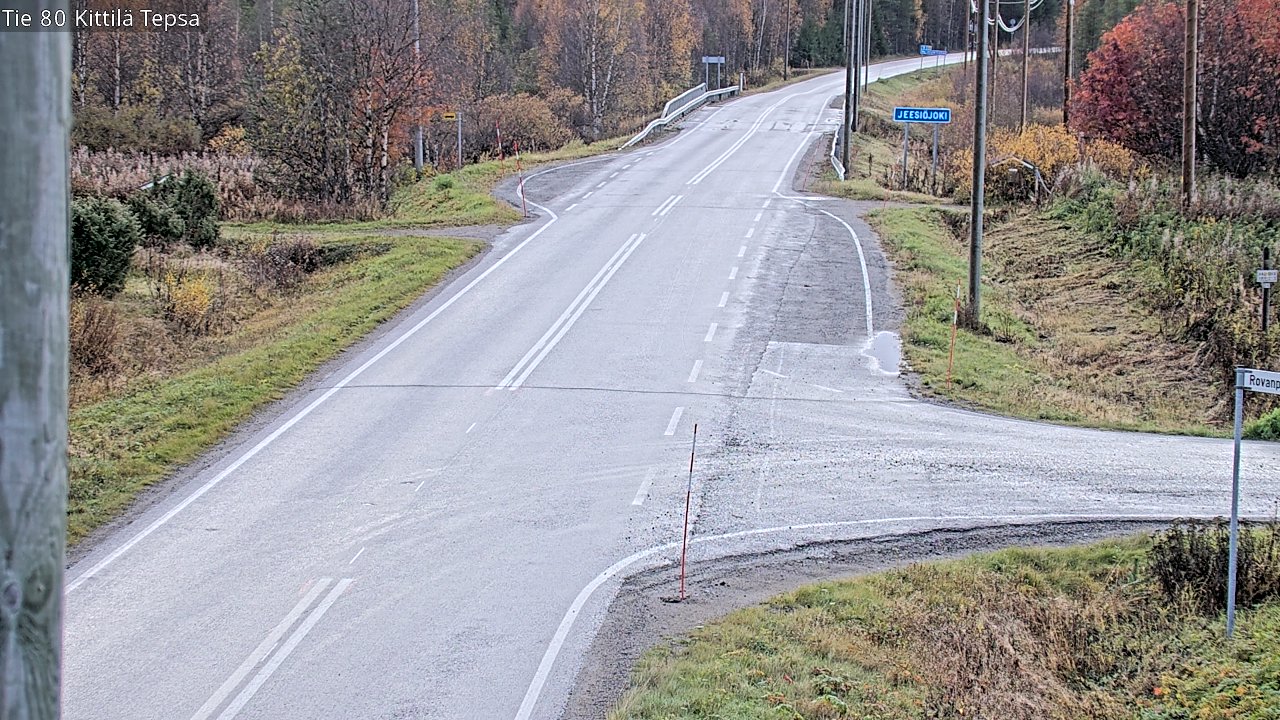 Kelikamerat Kuva Tie 80 Kittilä, Tepsa, Kittilä, Lappi